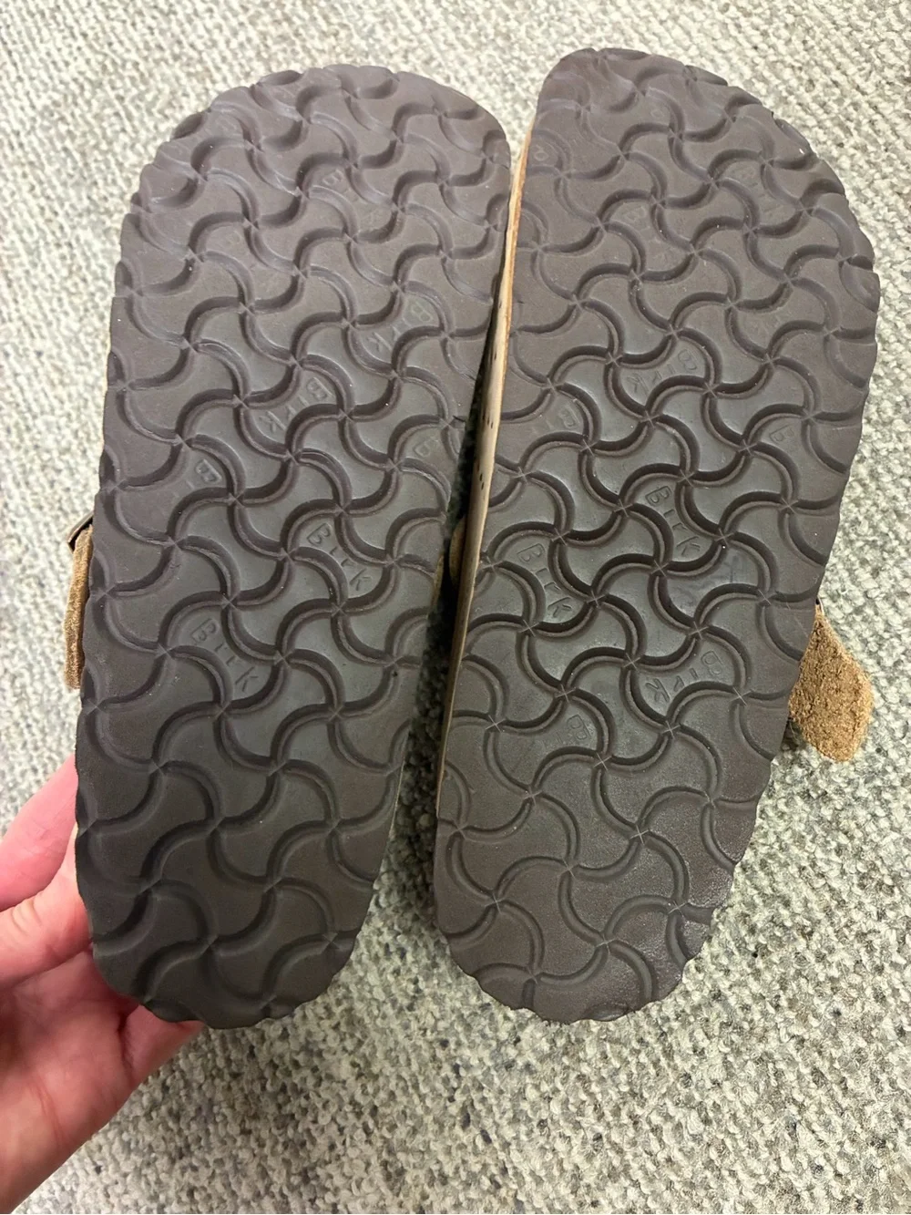Birkenstock Boston Embossed tobacco size 38 Narrow - Picture 9 of 9